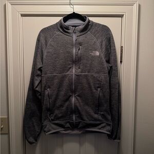 The North Face Gray Full-Zip Jacket